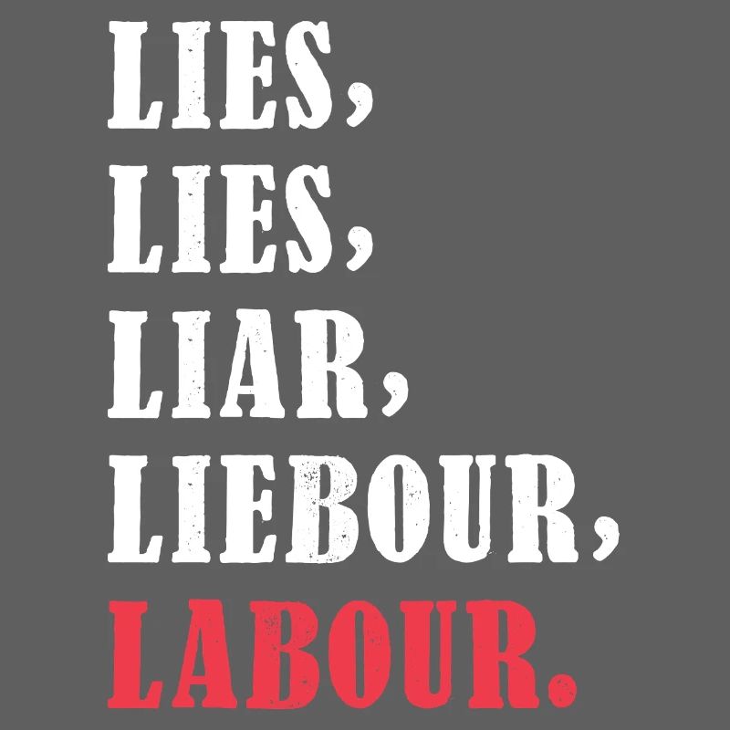 Conception typographique de slogan anti-ouvrier audacieuse