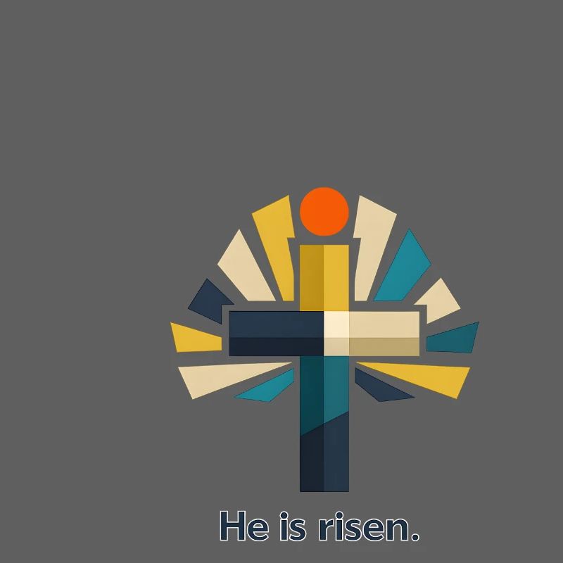 Resurrection He is Risen Easter Jesus