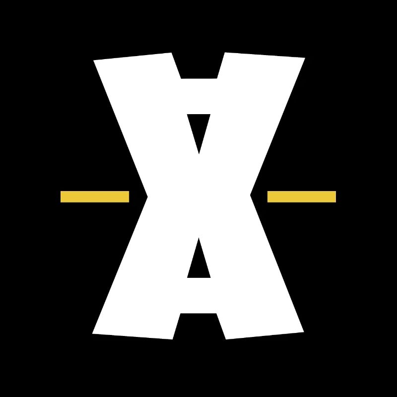 Double X dash digital art
