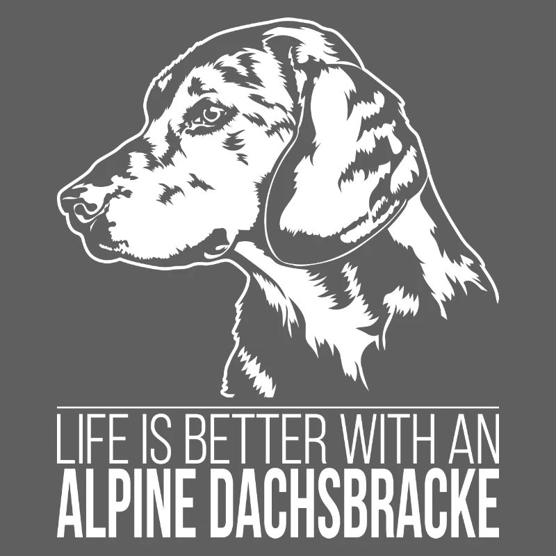 ALPINE DACHSBRACKE la vie est meilleure Chiens Wilsigns