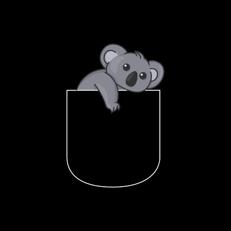 Koala in the bag