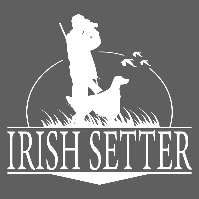 IRISH SETTER Jagdhunde Jäger Jagd Wilsigns