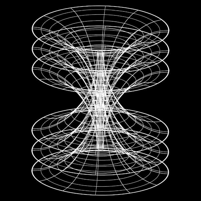 Vortex Wireframe Constellation