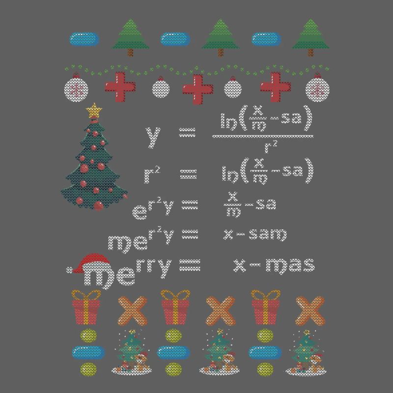 Mathématicien formule de cadeau de Noël Nerd