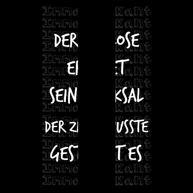 Ziellos Immanuel Kant Zitat Spruch Geschenk Idee
