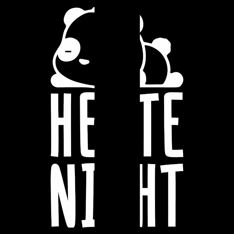 Lustig Panda Pandabär Spruch Geschenk Geschenkidee