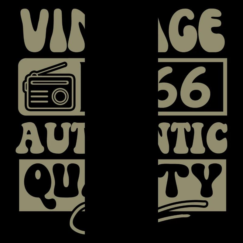 Authentic 1966 Vintage 1966 - Vintage 1966 Retro