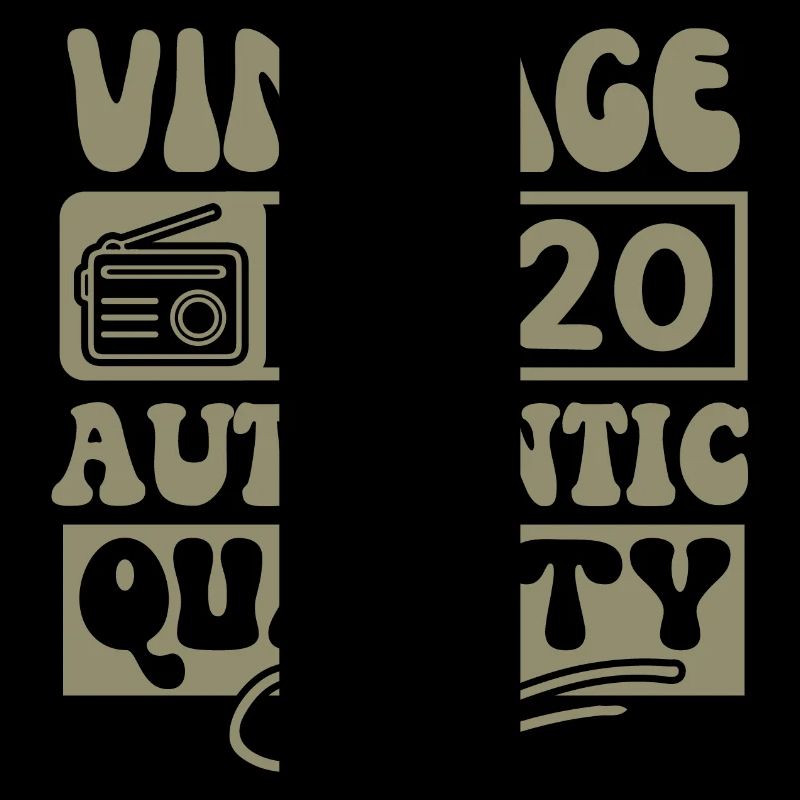 Authentic 2020 Vintage 2020 - Vintage 2020 Retro