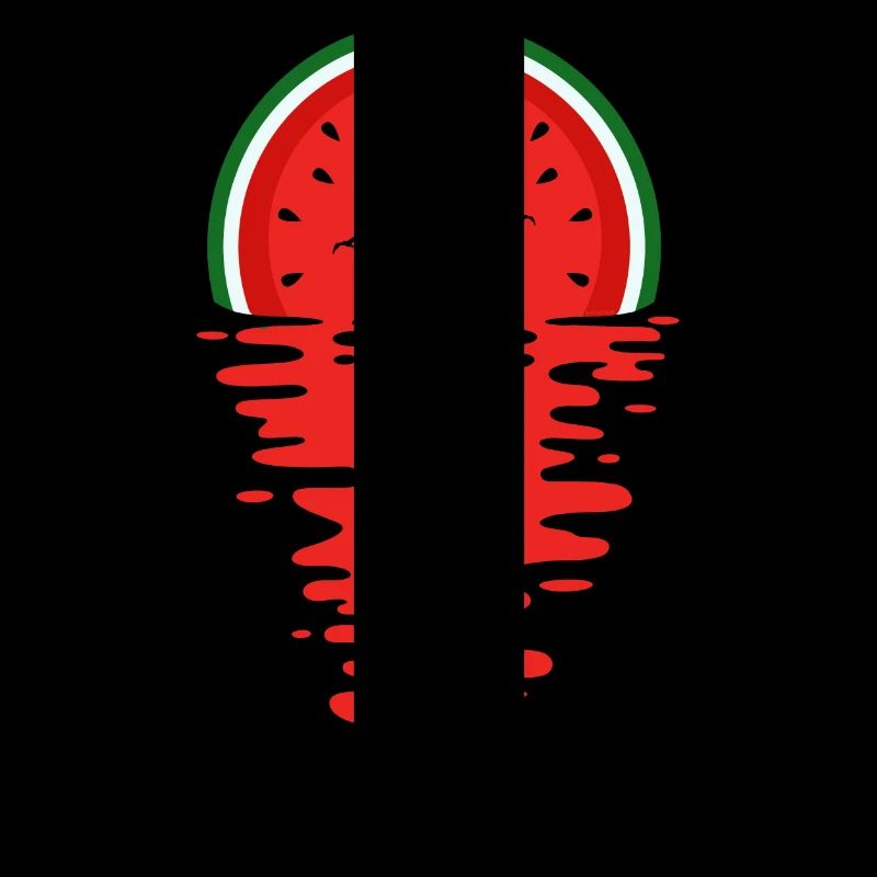 Jus de pastèque coucher de soleil