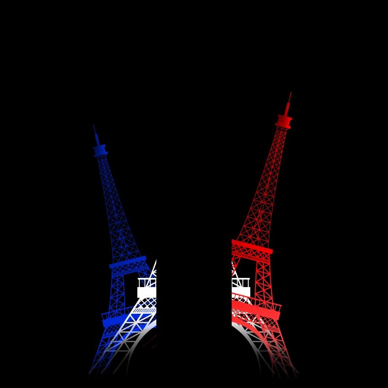 TOUR EIFFEL (Bleu-Blanc-Rouge)