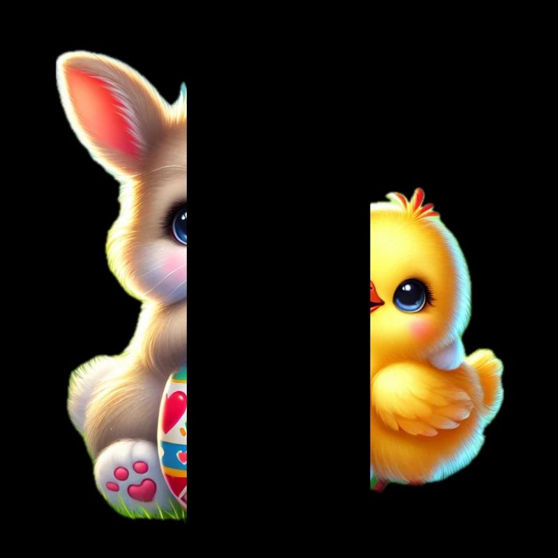 Easter Bunny Chick Egg