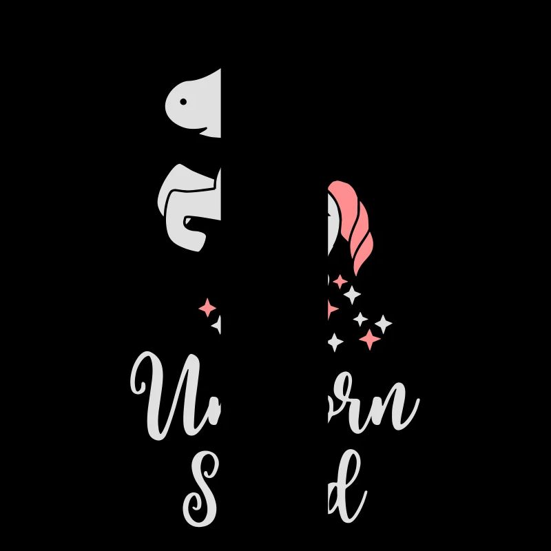 Unicorn Squad - Team Einhorn - Glitzer - Geschenk