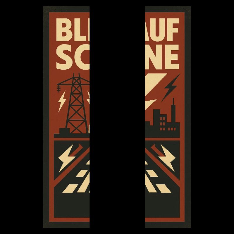 Blitz Schiene Eisenbahn