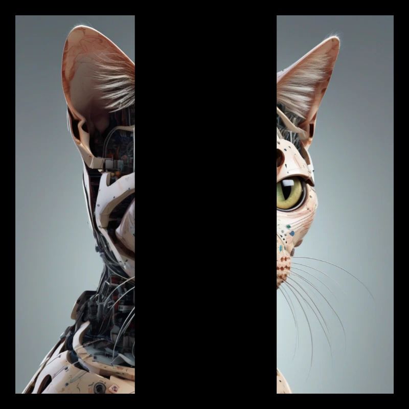 Roboter Katze