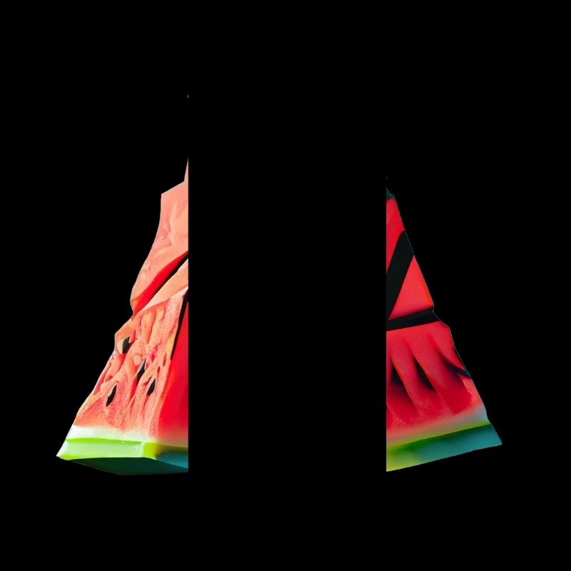 Un morceau de pastèque