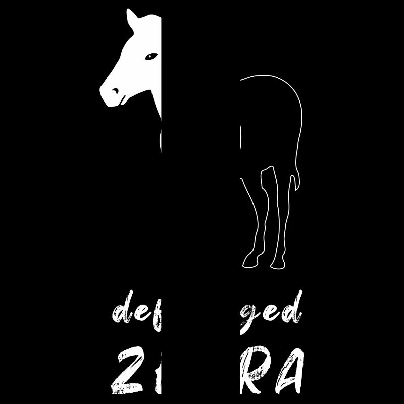 Defragged Zebra Informatiker Admin Geek Geschenk