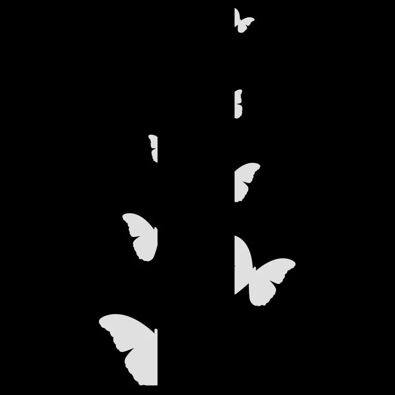 Fliegende Schmetterlinge