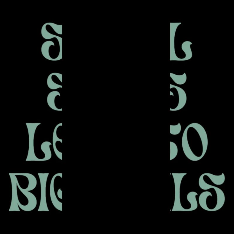 De petits pas mènent à de grands objectifs