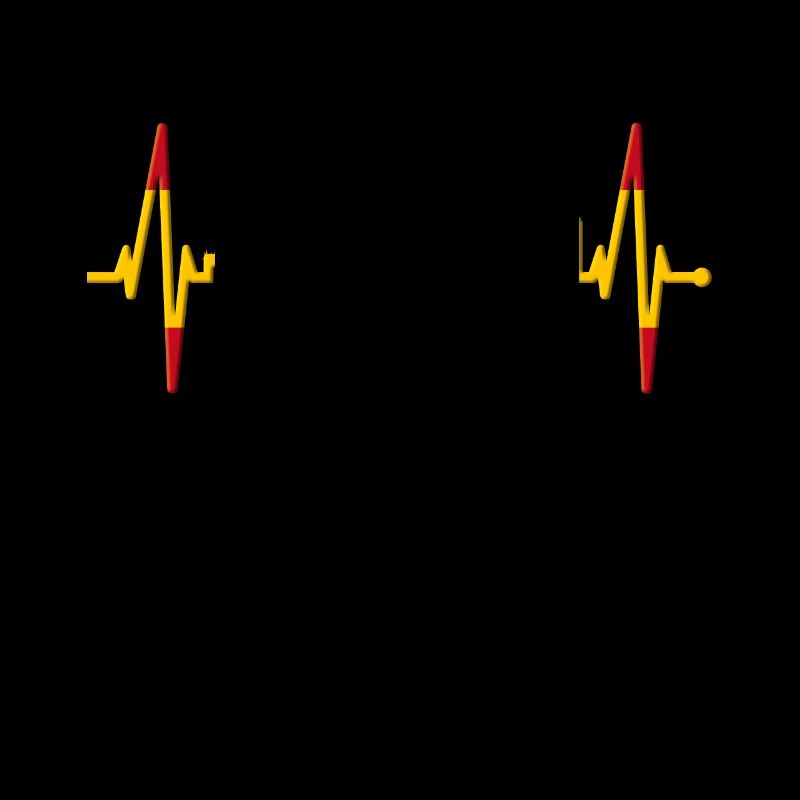 Madrid Skyline Heartbeat Spain Silhouette Pulse
