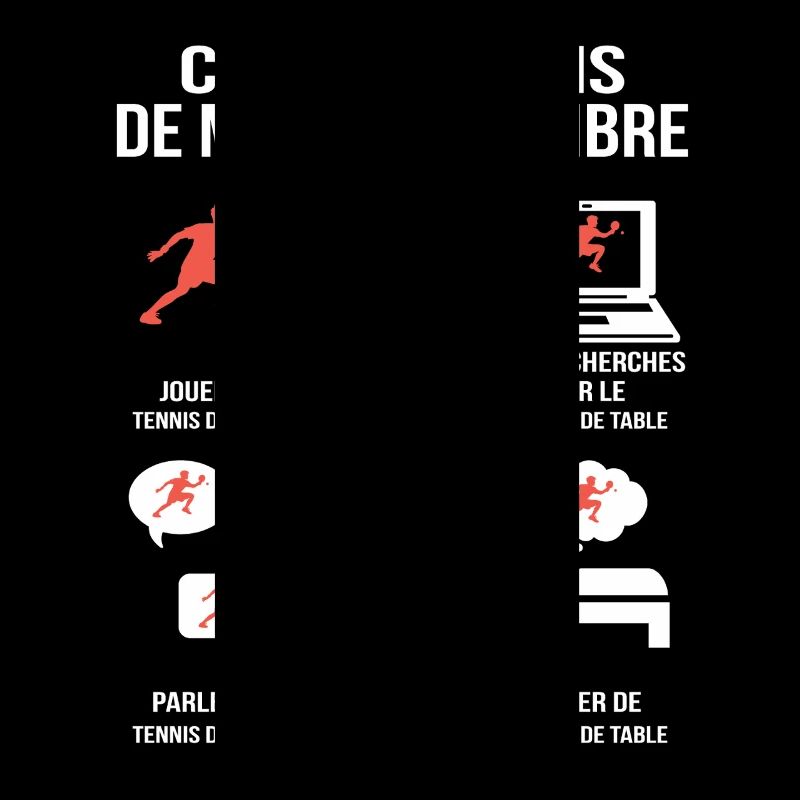 Ce que je fais de mon temps libre Tennis de table