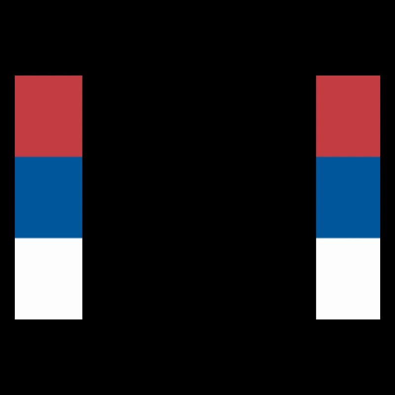 flagge serbien