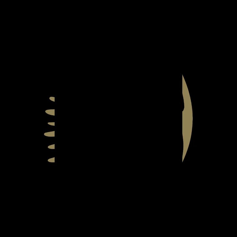 Minimalistische Eule Abstrakte Silhouette