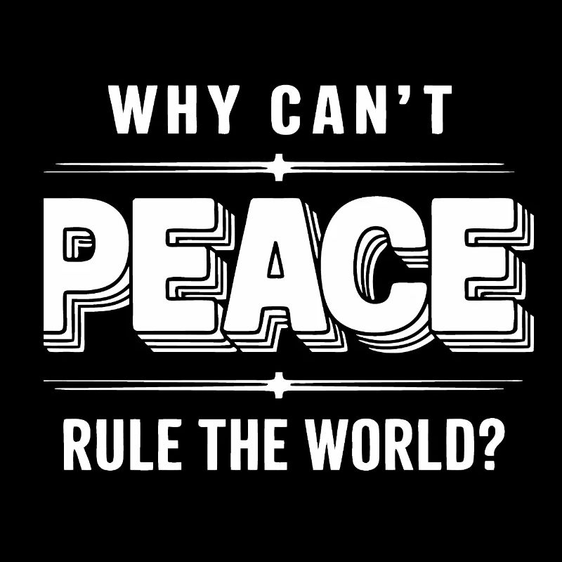 Strong Message Shirt – Love, Peace, Harmony