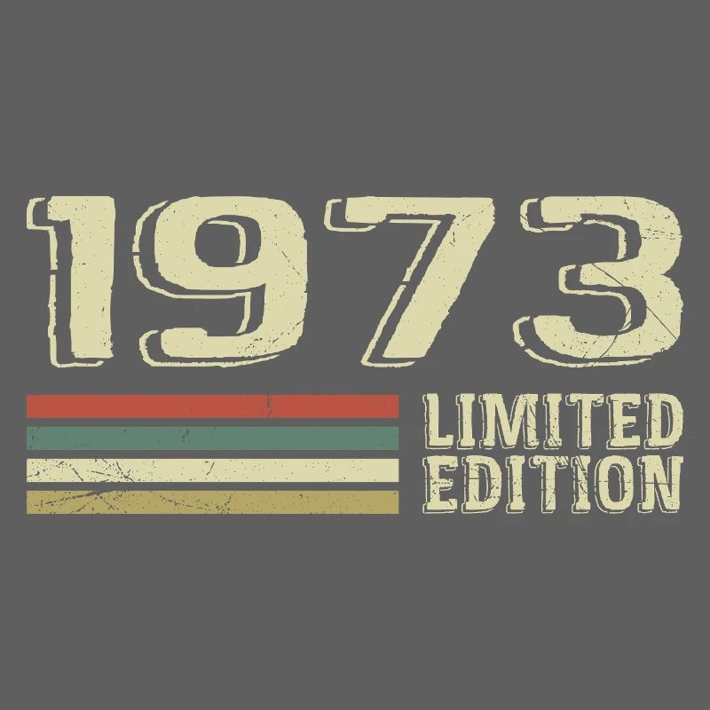 Born in 1973 Birthday 1973 Vintage 1973