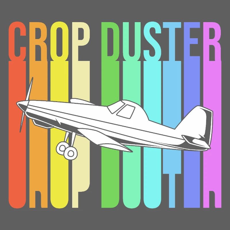 Crop Duster Flugzeug Pilot Geschenk