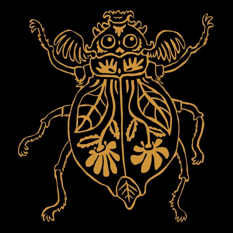 coléoptère de la fleur d’oranger