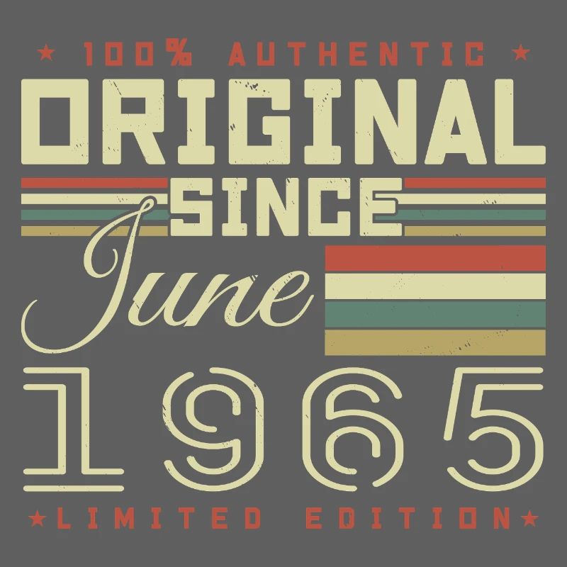 Geburtstagsgeschenk Juni 1965, Geschenk Juni 1965