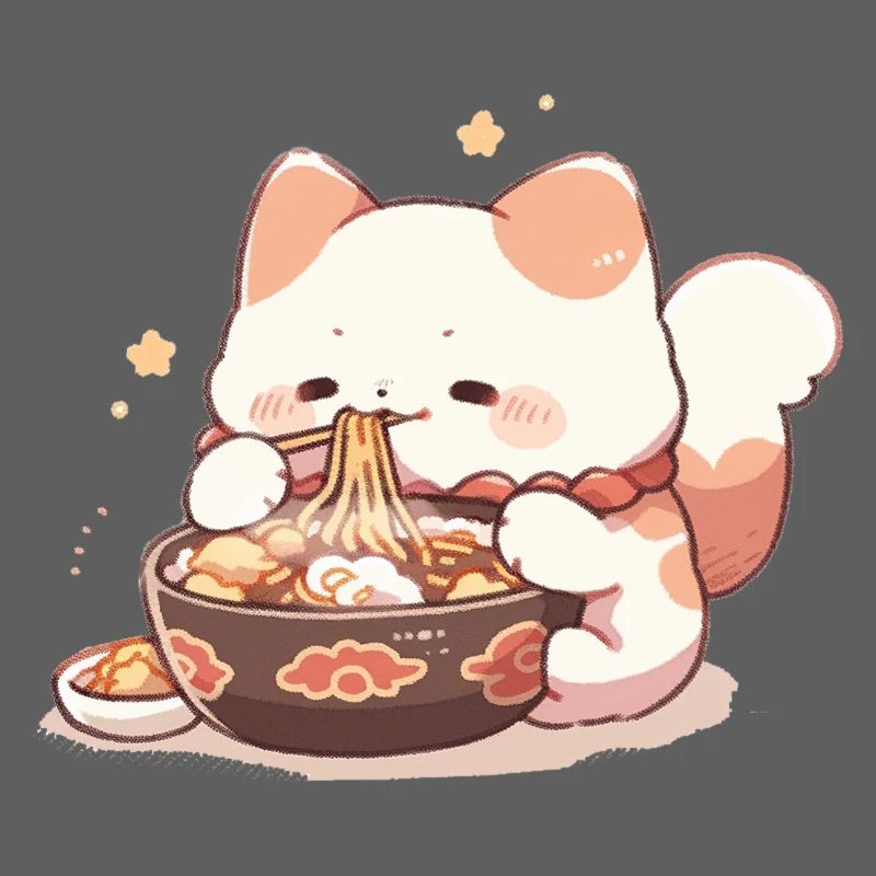 Chats spaghetti - Le chat s’amuse avec le passé