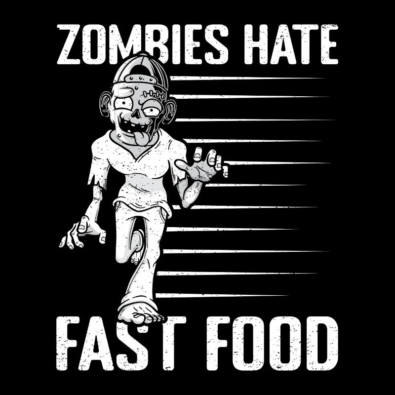 Marathon Runner Zombies Hate Fast Food Running