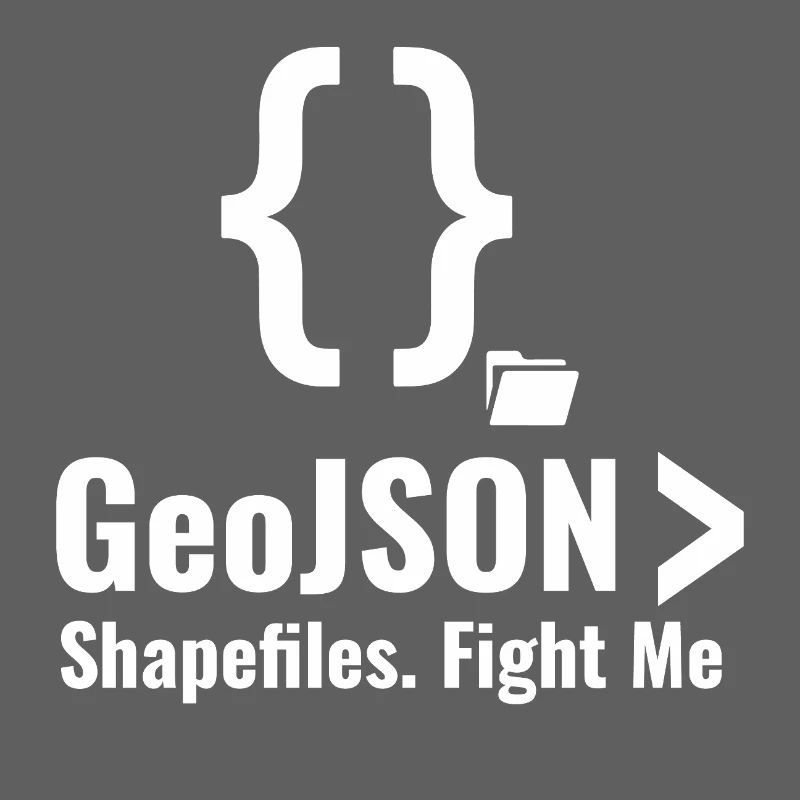 GeoJSON Shapefiles GIS Data Format Debate