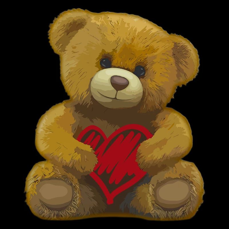 ours en peluche mignon amour explication je t’aime cadeau