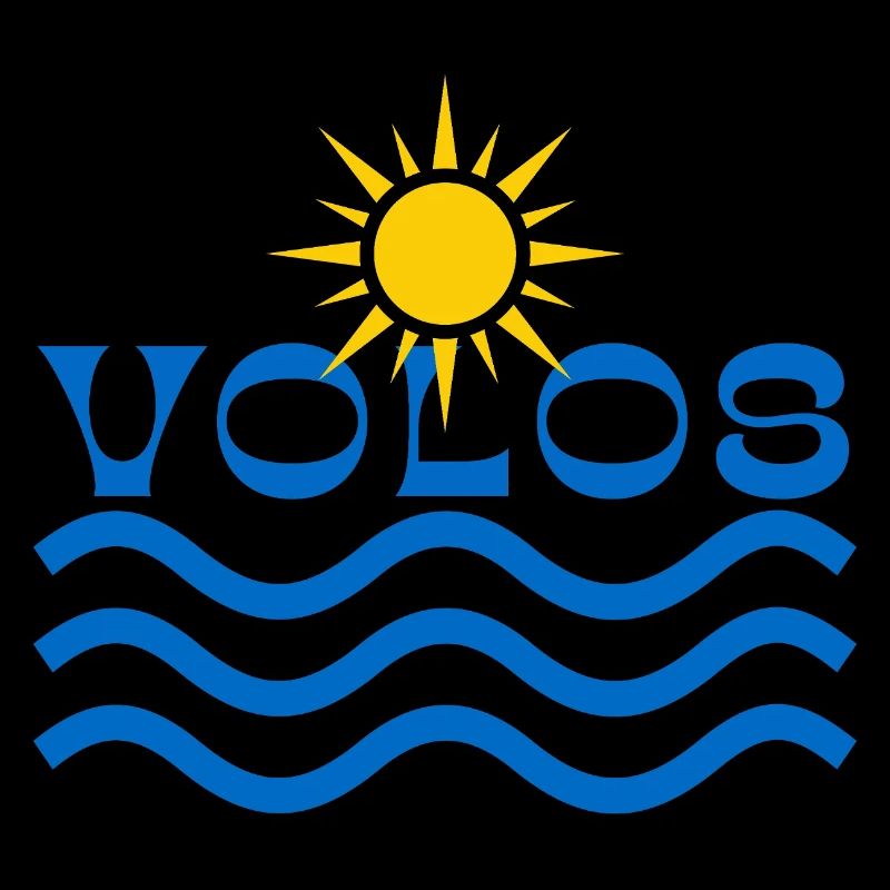 Volos Coastal Sun Waves Logo