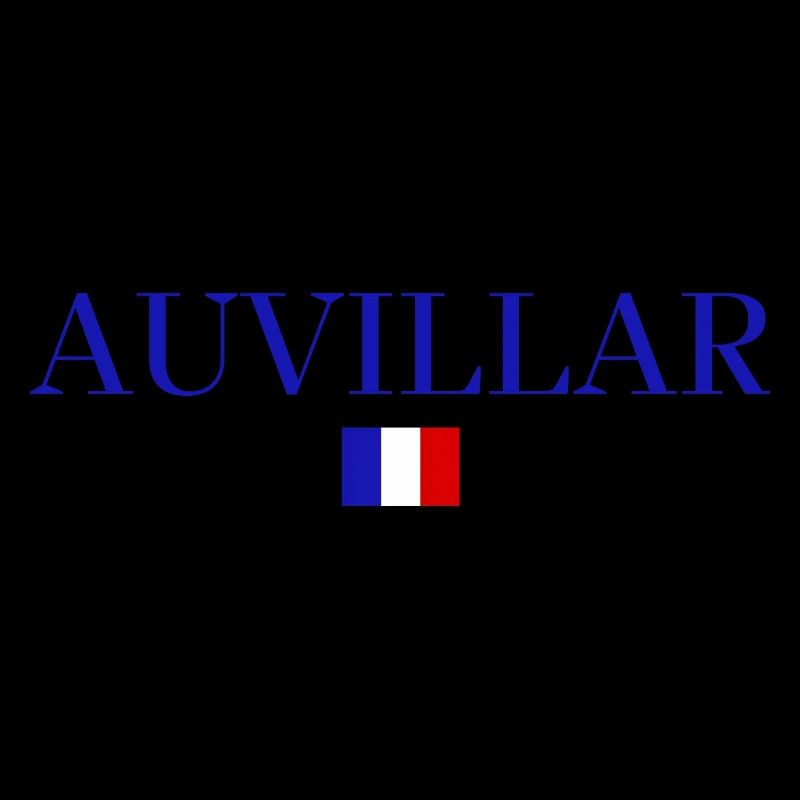 AUVILLAR - Conception du drapeau français.