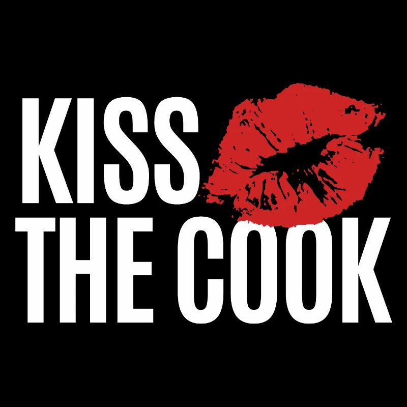 Embrasser le cuisinier - kochen - Spruch