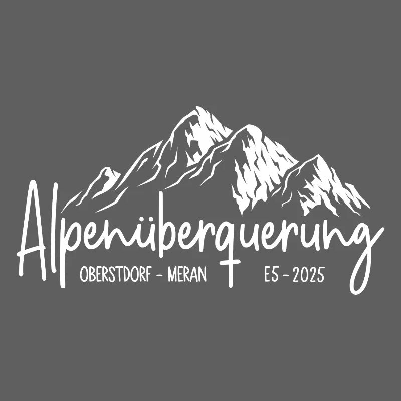 Oberstdorf - Meran / Alpenüberquerung 2025 E5
