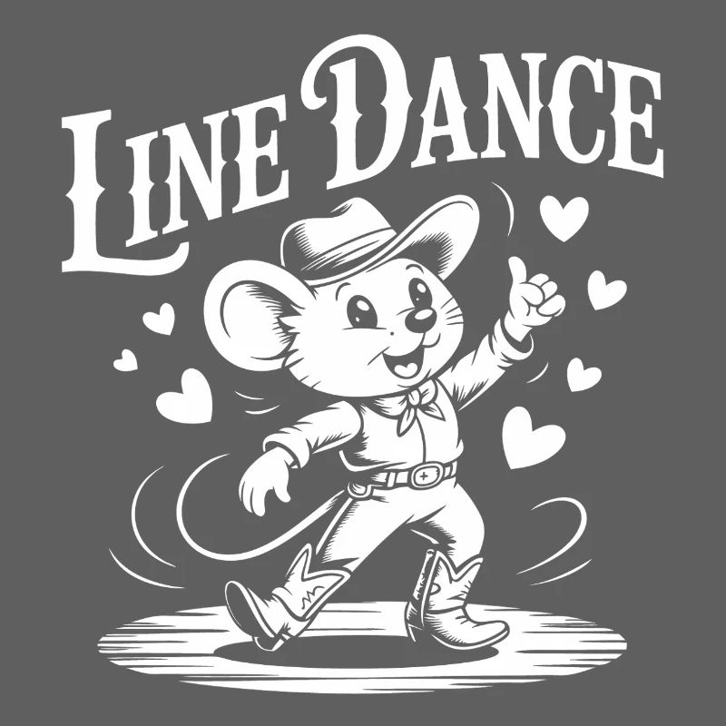 Line Dance Mouse Funny Mouse Dancing Line Dance