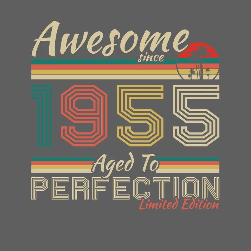 1955 Vintage Retro Jubiläumsgeschenk