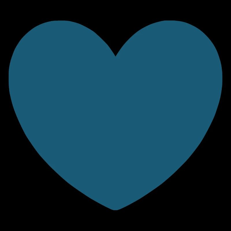 blue heart valentine's day