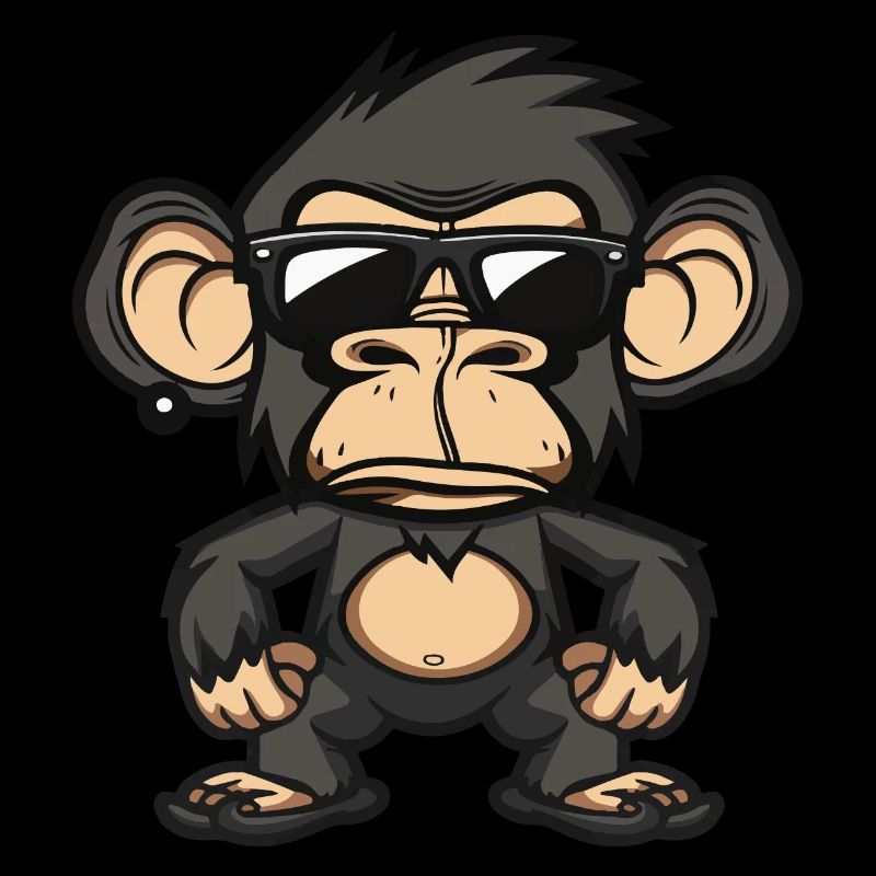 Monkey Cool Comic