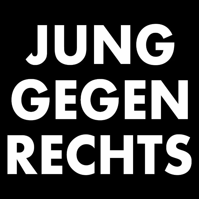 Jung gegen rechts