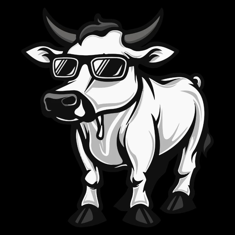 Vache Cool Bande Dessinée