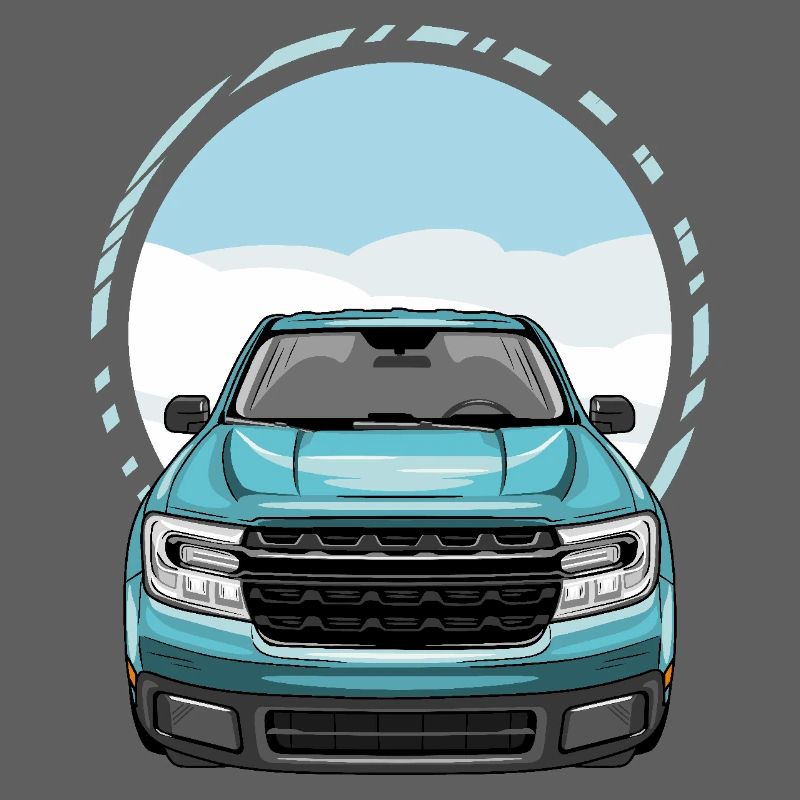 Pickup front view