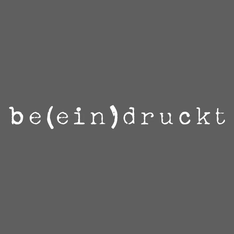 IMPRESSIONNE JEU DE MOTS BLANC