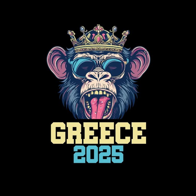 Grèce 2025 Singe