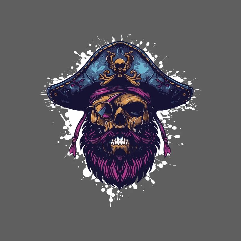 Pirate Skull Captain