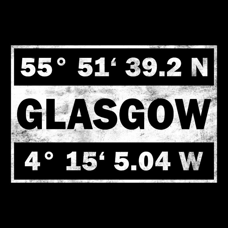 Glasgow Écosse Coordonnées Glasgow